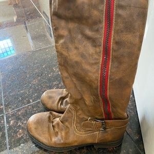 Womens Madden girl high boots size 8